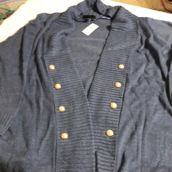 Lane Bryant Sweaters - NWT! Lane Bryant Long Sweater - Navy - 26/28